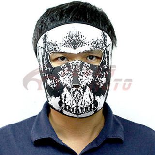 Snow Ski Wolf Bear Jaw Bone Bandana Face Biker Paintball Wrap Mask 