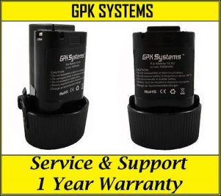 GPK systems Battery for Makita 10.8V 1.5Ah Li ion Makita BL1013 194550 