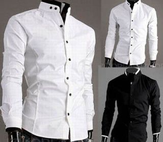 HOT SALES NWT New Design Korean Slim Long Sleeve Fit POLO Mens T 