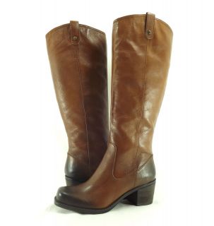 Womens Shoes JESSICA SIMPSON CHAD WESTERN LEATHER KNEE HIGH BOOTS 