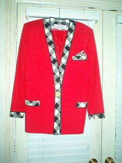 women s funky vintage jacket by lillie rubin size 8 rare  7 