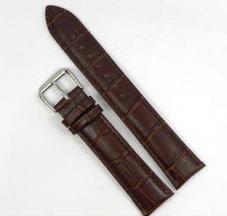   22mm｜24mm Brown High Quality Genuine Leather Watch Band Strap A71