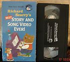 RICHARD SCARRYS BEST SING ALONG MOTHER GOOSE VIDEO EVER VHS (VERY 