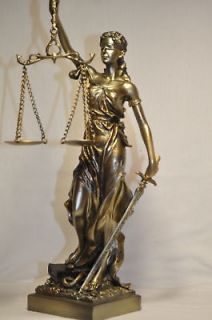 Lady Justice Scales Of Justice Statue Lawyer Courthouse 12 High