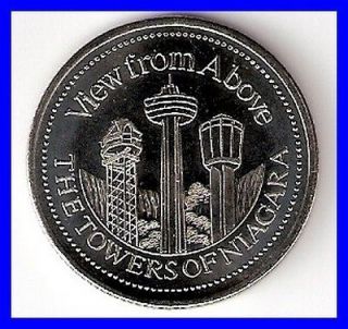 1988  $1.Trade Dollar Niagara Falls Canada Mint Encapsulated in a 