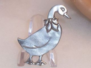 vntg seagull pewter canada duck pin  11
