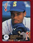 KEN GRIFFEY Jr. 1992 US PLAYING CARD CO. Seattle Mariners ODDBALL