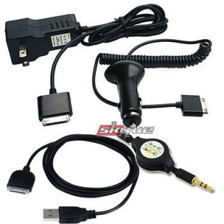   Cable 3.5mm Car Audio Aux Car Wall Charger for Sansa Fuze View E280