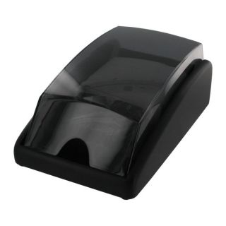 rolodex wood tones black 300 covered business card tray returns