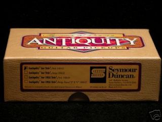 seymour duncan antiquity for telecaster neck tele time left $