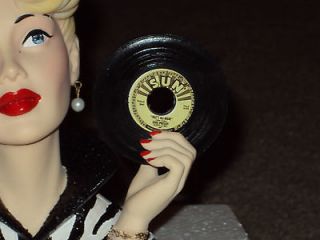CAMEO GIRLS HEAD VASE ABIGAIL 1954 ELVIS RECORD THATS ALL RIGHT 