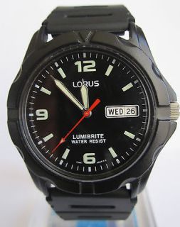 vintage lorus lumibrite men quartz watch by seiko time left