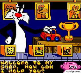 Looney Tunes Racing Nintendo Game Boy Color, 2001