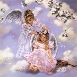 Angels Touch by Sandra Kuck Angels In The Clouds