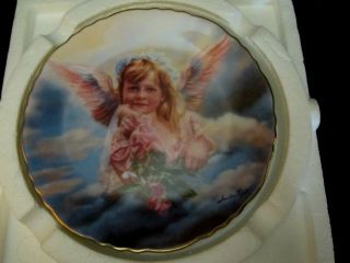 ANGEL OF GRACE PRECIOUS ANGELS SANDRA KUCK FIFTH PLATE COLLECTORS 