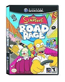 simpsons road rage nintendo gamecube game only 