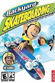 BACKYARD SKATEBOARDING Featuring Pros as Kids! PC NEW & FACTORY SEALED