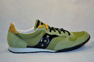 saucony bullet mens running shoes size 10 5 new green black
