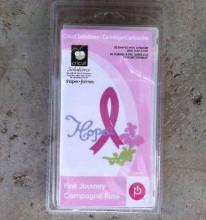 SEALED Pink Journey Campagne Rose For Use with all Cricut Machine 29 