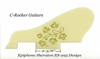 Epiphone Sheraton ES295 Pickguard Gibson Guitar Vintage look Project H 