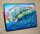   Computer Case Cover Sleeve The Wave, Surf Art, Dolphins, Ocean Art