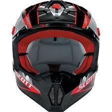 2013 Scott 350 Tactic Helmet Motorcycle MX Motocross LG DirtOff Road 