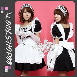 Sexy Alice Halloween Costumes French Maid Princess Cosplay Fancy Dress 