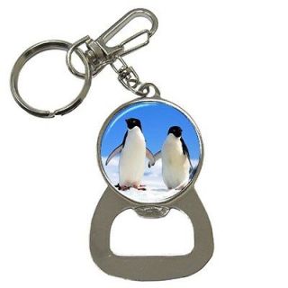 PENGUIN Key Ring / Key chain Beer Soda Bottle Cap Opener HOT NEW