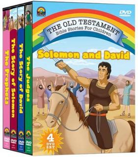   Stories For Children   Solomon And David DVD, 2009, 4 Disc Set