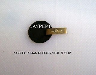 SOS TALISMAN A CLIP + RUBBER SEAL Medical Alert Identity Bracelet 