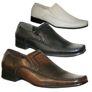 MENS SMART WEDDING SHOES ITALIAN STYLE FORMAL OFFICE WORK CASUAL PARTY 
