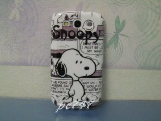 samsung galaxy s 3 snoopy cases in Cases, Covers & Skins