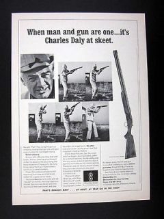   Daly Superior Grade Model Skeet Shotgun 1965 print Ad advertisement