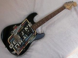 Newly listed FENDER MILLER DRAFT BEER SQUIER STRATOCASTER ELECTRIC