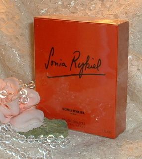 SONIA RYKIEL ~ Orange Box ~ Women Perfume EDT Spray 1 fl oz / 30ml 