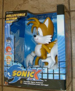Sonic The Hedgehog X Tails 9 Deluxe RARE Figure by Toy Island 