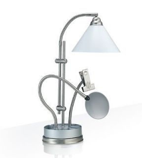 daylight silver ultimate table top lamp retail $ 170 time