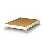 South Shore Full Platform Bed 54 Contemporary Pure White 3050204A New