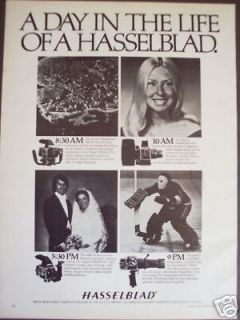 1976 hasselblad camera cameras vintage print ad 