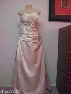 AWESOME ALFRED ANGELO WEDDING GOWN STYLE 2102 C SATIN SIZE 24W 