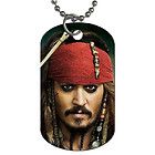 Pirates of the Caribbean Captain Jack Sparrow Johnny Depp Dog Tag 