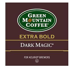 NEW BRAND Green Mountain Coffee, Dark Magic Extra Bold , 216 K  Cups