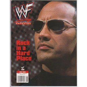 WWE WWF June 2000 Magazine The Rock Dwayne Johnson Wrestlemania WCW 