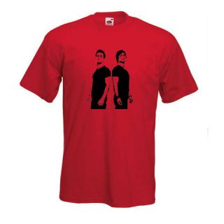 the vampire diaries stefan and damon t shirt various sizes
