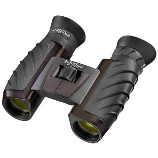 STEINER Binoculars Safari UltraSharp 10x26 with belt bag + NEW in box 
