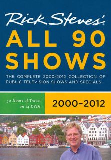 Rick Steves Europe All 90 Shows DVD, 2011, 14 Disc Set