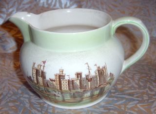Rosina England Brentleigh Ware Staffordshire Hand Decorated Water 