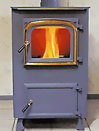 new keystoker 90000 btu top vent coal stove time left