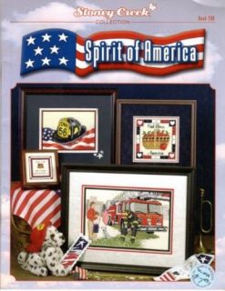 Spirit of America cross stitch charts by Stoney Creek (patriotic)