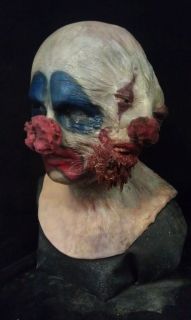 Custom Clown Twin   SILICONE MASK   Shattered FX   not cfx or spfx